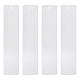 Stainless Steel Brushed Blank Bookmarks(AJEW-UN0001-002)-1