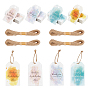 Mixed Color Word Paper Gift Tags(CDIS-AR0001-02)