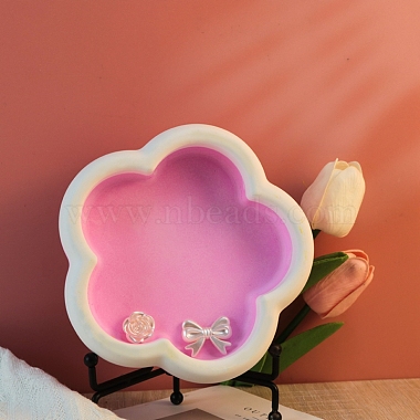 Flower Jewelry Plate DIY Silicone Molds(SIMO-D003-05B)-2