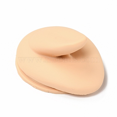 Soft Silicone Tongue Flexible Model Body Part Displays with Acrylic Stands(ODIS-E016-02)-2