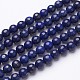 16 inch Grade A Round Dyed Natural Lapis Lazuli Beads Strand(G-GSR4mmC123)-2