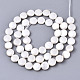 Eau douce naturelle de coquillage perles brins(SHEL-N026-50A-01)-2