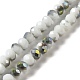Electroplate Glass Faceted Rondelle Beads Strands(EGLA-D020-8x5mm-M3)-4
