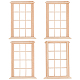 прямоугольные деревянные мини-окна(AJEW-WH0254-75)-1