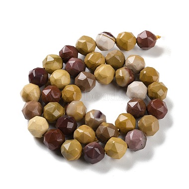 perles de Mookaite naturel brins(G-NH0021-A13-02)-3