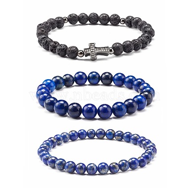 Clear Lapis Lazuli Bracelets