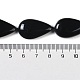 Brins de perles de pierres précieuses noires naturelles(G-Q164-B01-03)-5