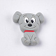 Food Grade Eco-Friendly Silicone Puppy Beads(X-SIL-T052-01B)-1
