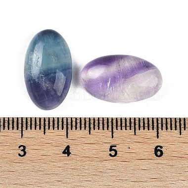 natürliche bunte Fluorit-Cabochons(G-H288-01E)-3