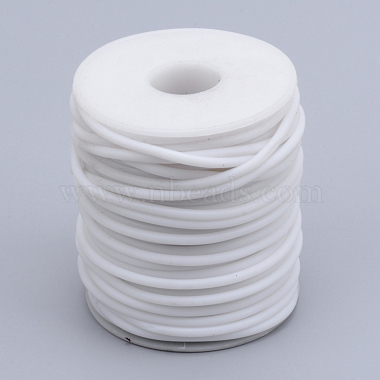 3mm White Rubber Thread & Cord