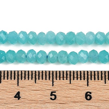 amazonite naturelles brins de perles(G-F778-A03-02)-5