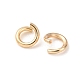 Messing Open Ringe springen(KK-G604-08G-24)-2