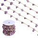 Natural Amethyst Chips Beaded Chains(CHC-SZ0001-62H)-1
