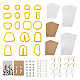 ファッションジュエリー 18 個 18 スタイルのプラスチック粘土カッター(DIY-FW0001-21)-1