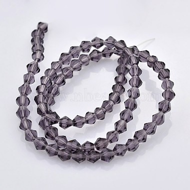 Faceted Bicone Glass Beads Strands(X-EGLA-P017-4mm-03)-2