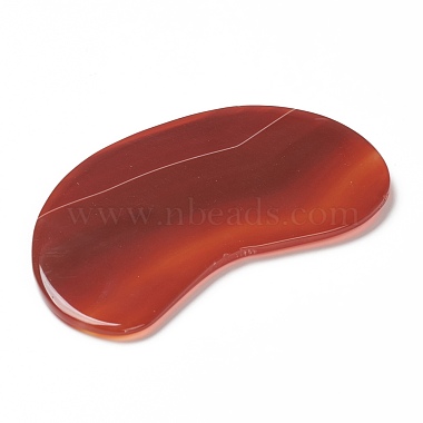 Dyed & Heated Natural Agate Gua Sha Boards(AJEW-H112-02)-2