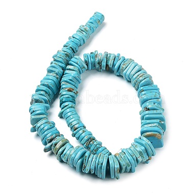 Natural Howlite Chip Beads(TURQ-L031-010-A)-3