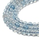 Natural Aquamarine Beads Strands(G-A097-B13-03)-4
