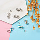Brass Double Opening Lobster Claw Clasps(FIND-TA0001-46P)-5