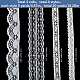 4 Styles Polyester Lace Trim(OCOR-GF0005-25D)-2