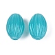 Handmade Ribbed Lampwork Beads(LAMP-N042-01E)-1