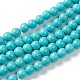 Chapelets de perles en turquoise synthétique(G-J389-02C)-1