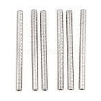 304 Stainless Steel Tube Beads, Stainless Steel Color, 26x2mm, Hole: 0.9~1.2mm(SA-CBA098D-07G-P)