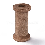 Schima Wood Sewing Embroidery Thread Spool, Empty Bobbins, for Embroidery and Sewing Machines, Tan, 40x20mm(ODIS-WH018-98D)