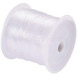 Nylon Wire, Clear, 0.6mm, about 20m/roll(NWIR-PH0001-14-0.6mm)