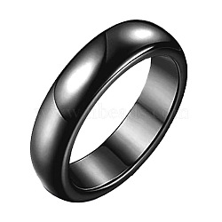 Hematite Finger Rings, US Size 6(16.5mm)(FS-WG71786-10)