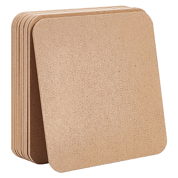 Medium Density Fiberboard (MDF) Sheet, for Photo Frame Accessories, Square, 100x100x2mm