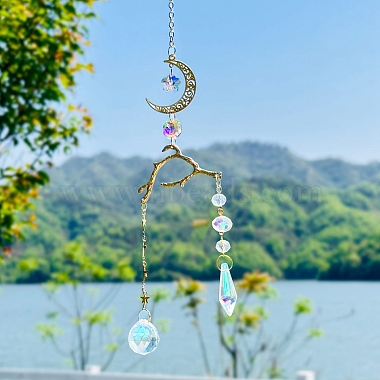 Alloy Moon & Branches Hanging Ornaments(PW-WGA4F5F-01)-5