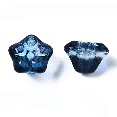 Perles de verre peintes par pulvérisation transparent(GGLA-S054-011A-03)-4