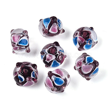 Handmade Lampwork Beads(LAMP-N038-03B)-1