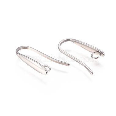 304 Stainless Steel Earring Hooks(X-STAS-F227-23-P)-2