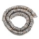 Electroplated Shell Pearl Beads Strands(BSHE-B009-E01-2x7mm-A)-4
