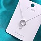 Rhodium Plated 925 Sterling Silver Pendant Necklaces(NJEW-BB34953)-3