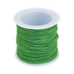 Elastic Cord, Lime Green, 1mm, about 22.96 yards(21m)/roll(RB1.0mm-8)