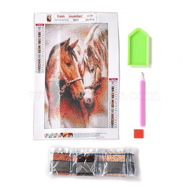 5D DIY Diamond Painting Animals Canvas Kits(DIY-C004-02)-3