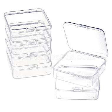 Clear Plastic Beads Containers