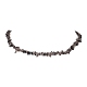 Natural Ice Obsidian Chip Beaded Necklace(NJEW-JN04615-01)-1
