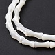 Brins de perles de coquillages naturels de troca(SSHEL-H070-04)-5