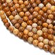Natural Agate Beads Strands(G-F820-K07-6mm)-4