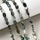 naturelles agate perles brins(G-B159-A09)-1