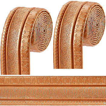 PE Grain Contact Paper, Wall Stickers, for Shelf Liner Dresser Drawer Locker, Chocolate, 79x4mm, 2.3m/roll