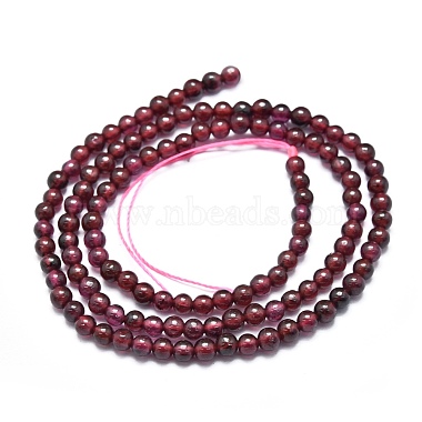 Natural Garnet Beads Strands(G-K305-08-A)-2