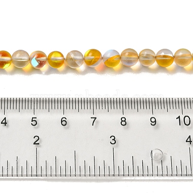 Synthetic Moonstone Beads Strands(G-P528-J01-11)-4