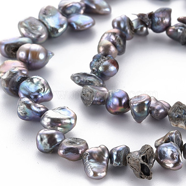 Natural Keshi Pearl Beads Strands(PEAR-S021-028C)-6