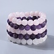 Natural Gemstone Beads Stretch Bracelets(BJEW-JB04169)-1