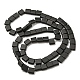 Electroplated Non-magnetic Synthetic Hematite Beads Strands(G-C106-A01-11)-2